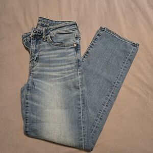 American Eagle Denim in Soft Blue